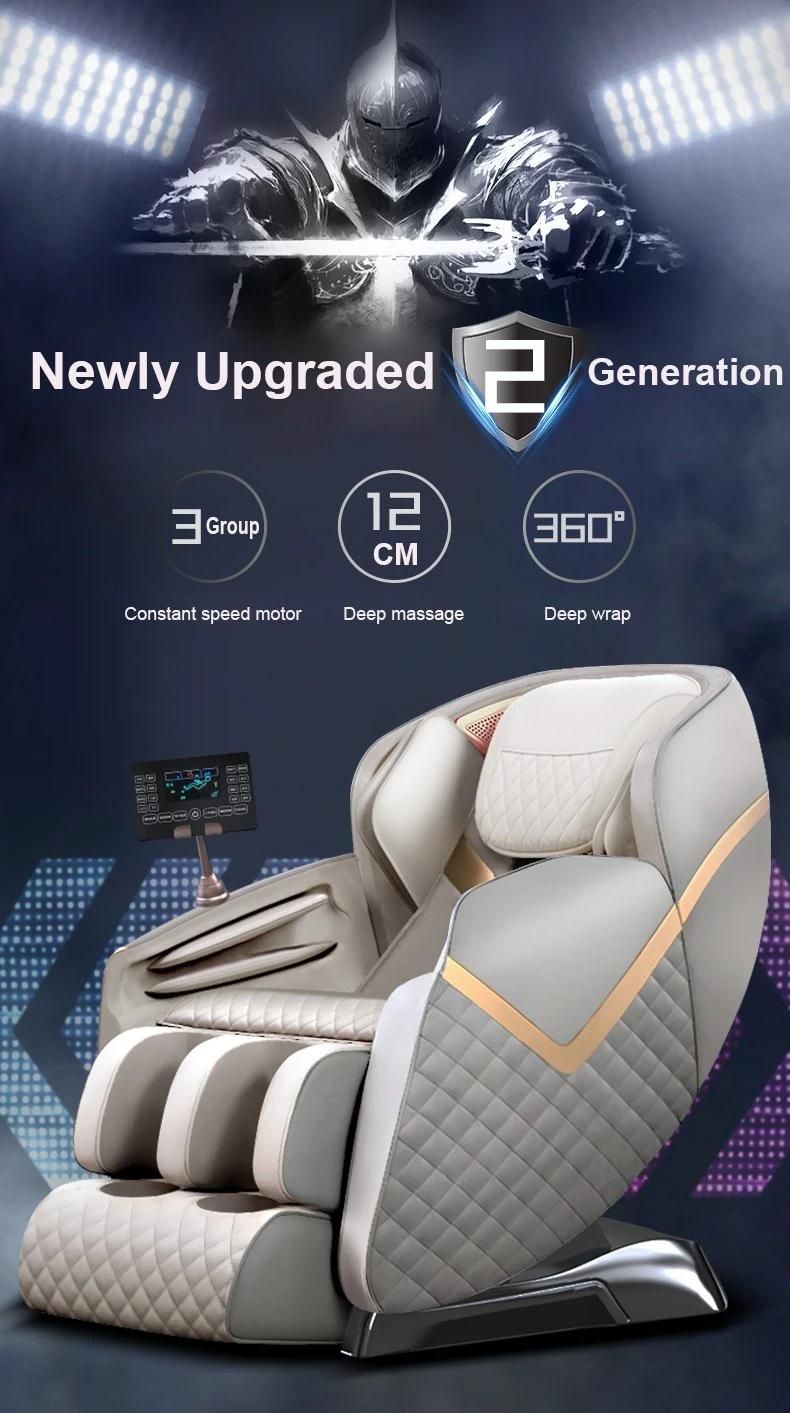 Ningde Crius C320L-Q11 Zero Gravity Recliner Electric Body Massage Machine Shiatsu 4D Full Body Foot Luxury Massage Chair