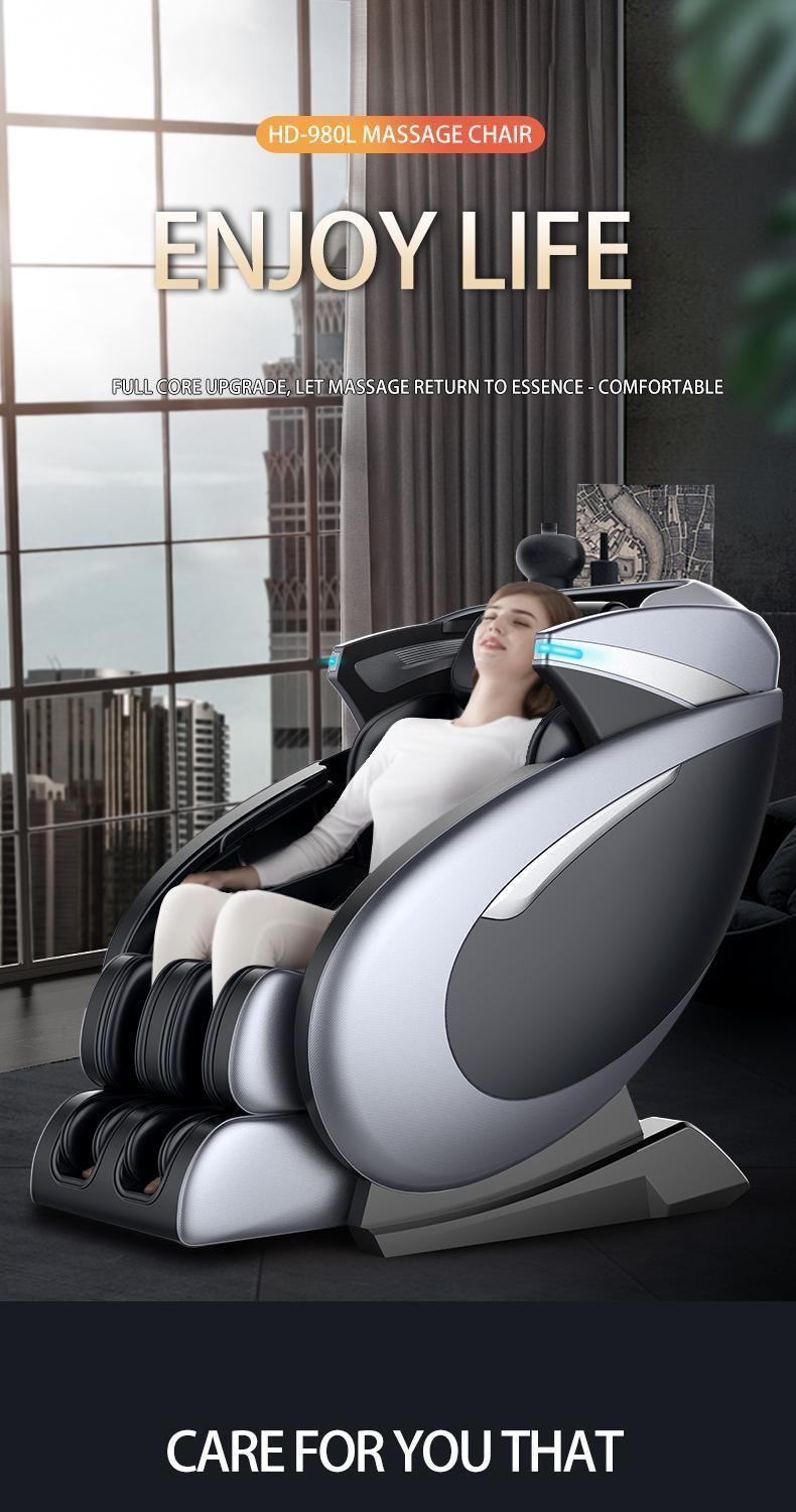 SL-Shaped Track High Quality PU Whole Body Massage Chair