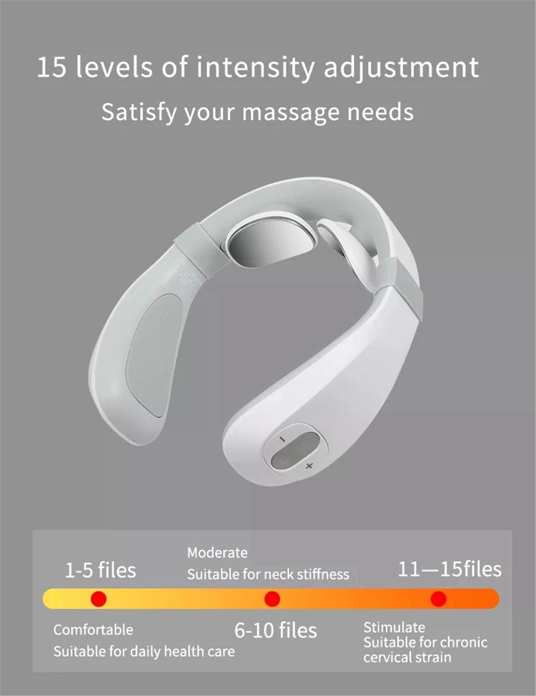 Portable Mini Electric Shiatsu Massage Magnetic Smart Physiotherapy Intelligent Neck Massager