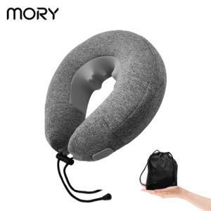 Wireless Shiatsu Travel Neck Massage Pillow Electronic Automatic Inflatable Neck Kneading Massage