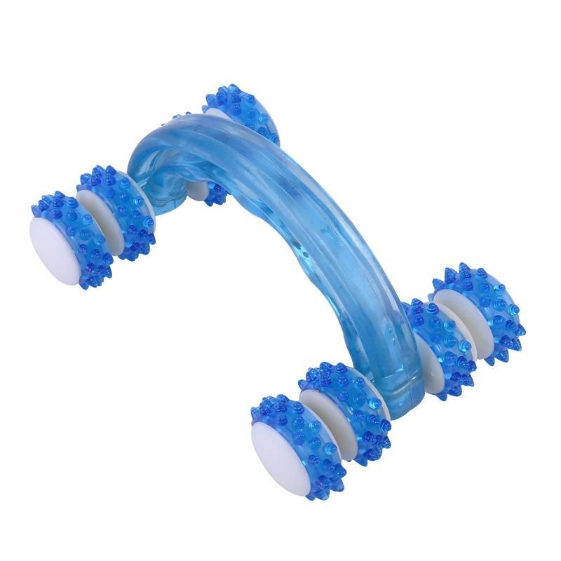 Shapely Roller Yoga Massager Muscled Relaxation Unique Design Plastic Roller Massager Hand Massager Wyz19439