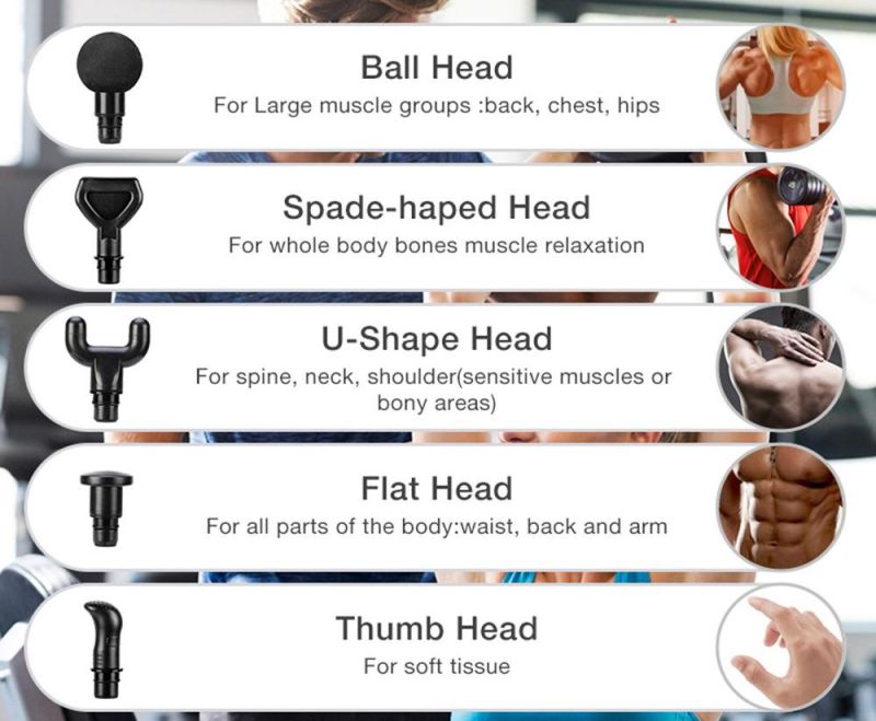 Fascia Gun Source Factory Muscle Massage Gun Fitness Equipment Sports Home Massager Amazon Cross Border