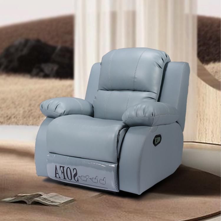 Elderly Homecare Remote Control Electric Leather Recliner Sofa Massage Chair