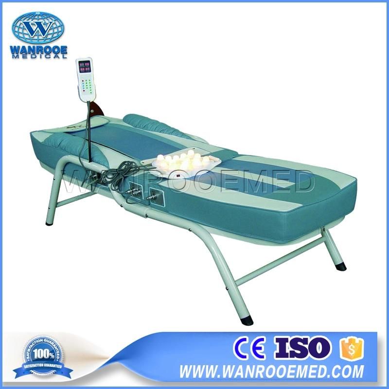 dB103 Salon Furniture Portable Electric Thermal Jade Stone Thai Massage Bed
