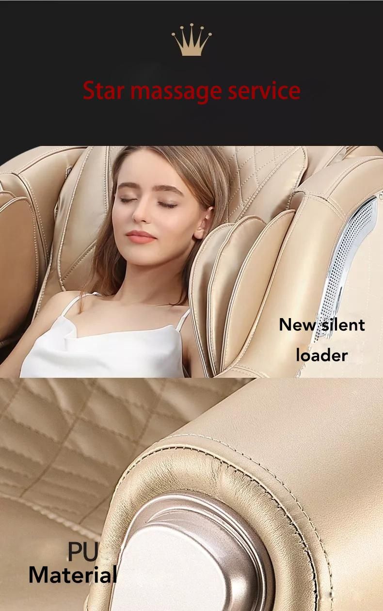 New Model Full Body Jade Roller Foot Massage Chair