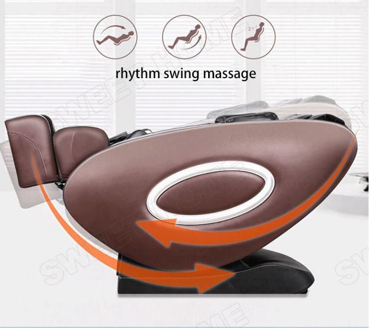 Bluetooth Electric Back Foot Arm Care Chair Massage Luxury Full Body 3D Zero Gravity Massage Chair with Airbags and Heating