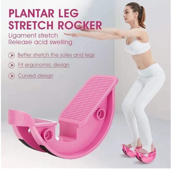 ABS Foot Rocker Durable Calf Stretcher Device Yoga Fitness Foot Massage Pedal