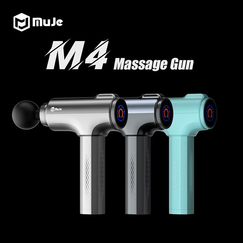 Muje 6 Levels 6 Heads Percussion Muscle Fascia Massage Gun