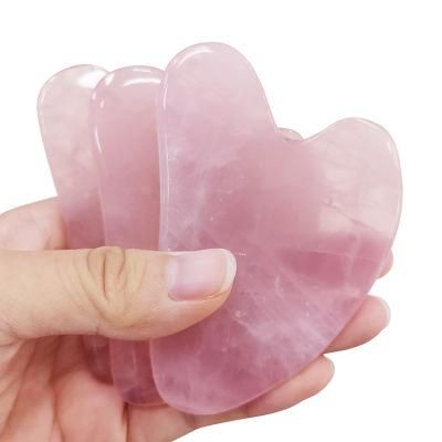 Rose Quartz Gua Sha Massage Tool for SPA