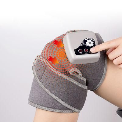 Heat and Massager Brace for Knee, Heat Knee Brace Wrap Massager