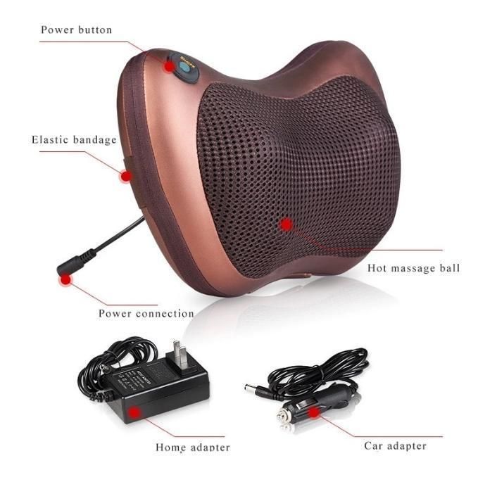 Wholesale China Factory Electric Back Relax Shiatsu Neck and Shoulder Massager