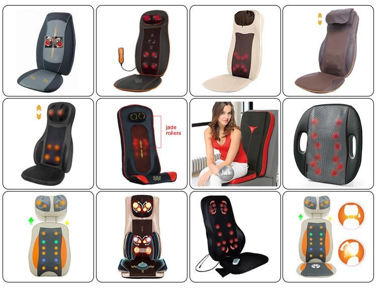 Electric 3D Swing Full Body Shiatsu Kneading Car Seat Massage Cushion