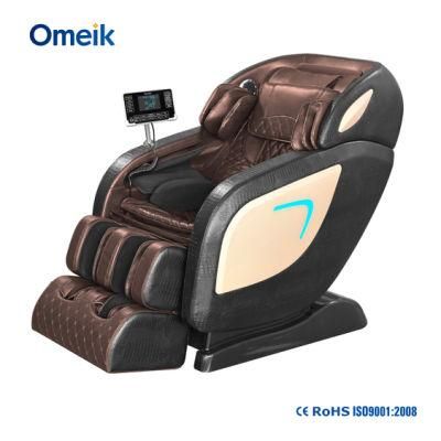 Healthcare Electric Luxury SL Track Back Full Body Shiatsu 3D Space Capsule Heated Zero Gravity Recliner Massage Equipment