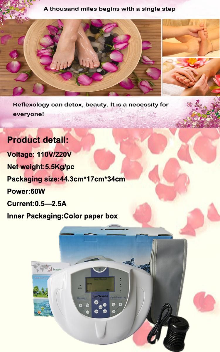 Hot Selling Ionic Detox Equipment, Professional Ion Detox Foot SPA Machine