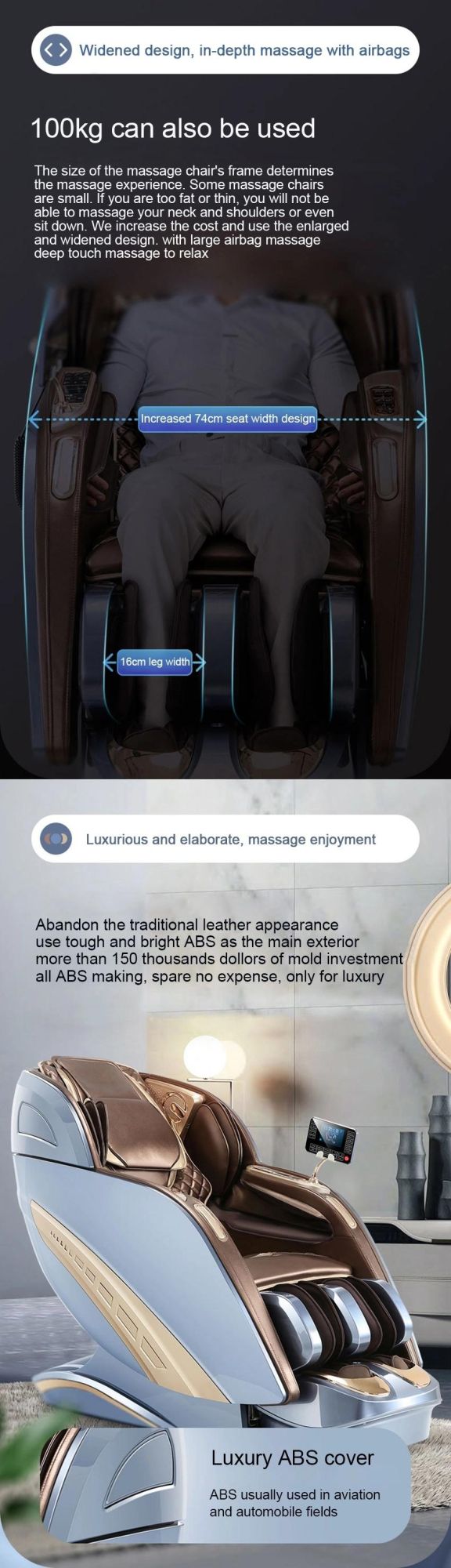 2022 The Latest Luxury Massage Chair